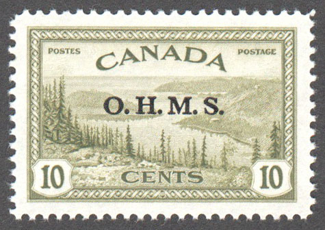 Canada Scott O6 Mint VF - Click Image to Close